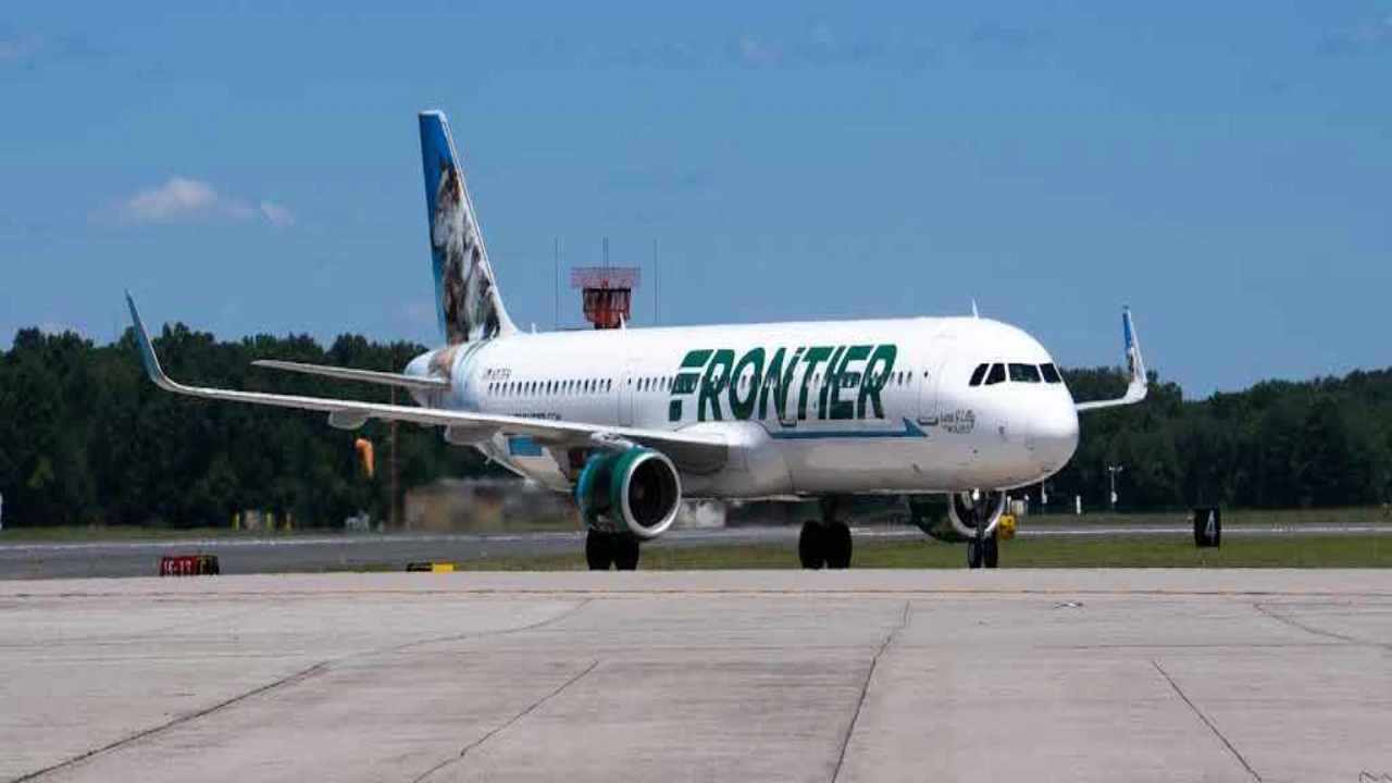 Frontier Airlines at Miami International Airport Terminal